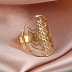 Archangel Metatron Ring Gold