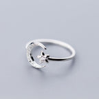 Moon and Stars Ring for Women