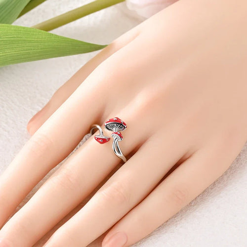 Autumn Mushroom Ring