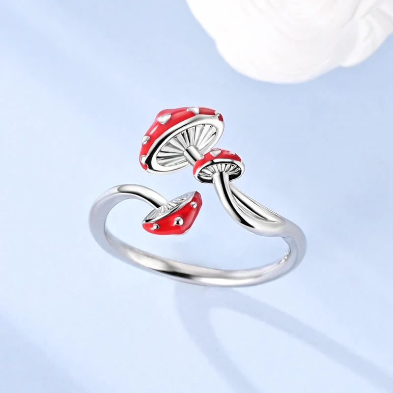 Autumn Mushroom Ring