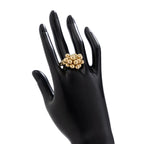 Ring with Silver or Gold Pearls, gold