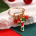 Women's Christmas Candy Ring