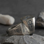 Egyptian-Style Square Ring