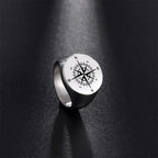 Compass Ring Wind Rose Ring style 1