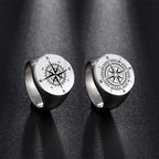 Compass Ring Wind Rose Ring style 1