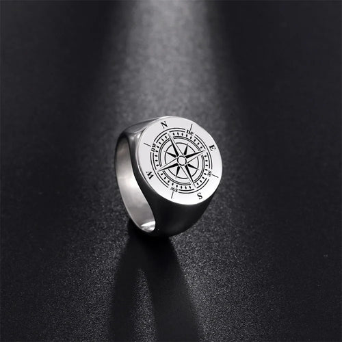 Compass Ring Wind Rose Ring style 1