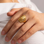 Scallop Shell Ring for Women