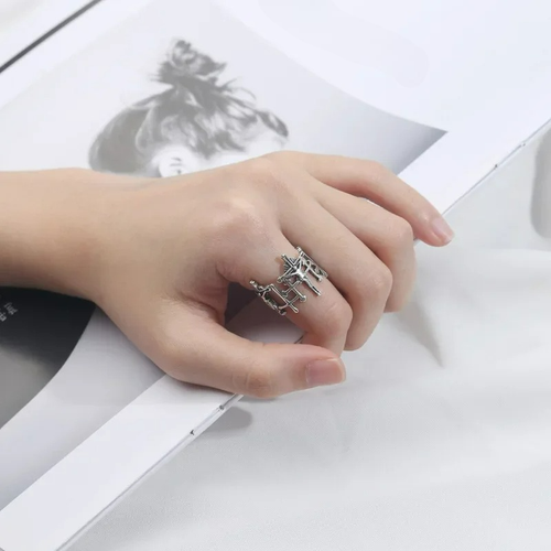 Jesus Cross Ring for Women