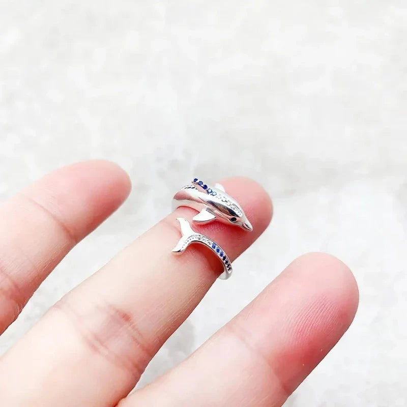 Dolphin Sapphire Ring - Exception®