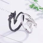 Dragon Ring Silver Men Women