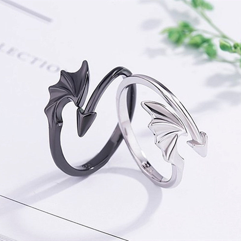 Dragon Ring Silver Men Women
