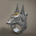 Ancient Egypt Anubis Ring