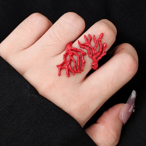 Coral Branch Ring