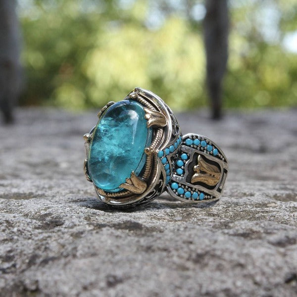 Ethnic Tulip Ring