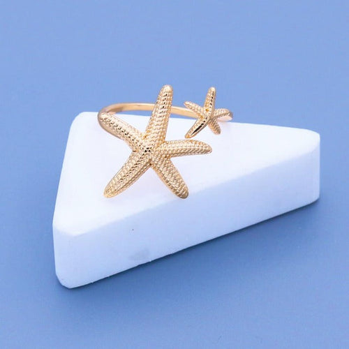 Starfish Ring gold