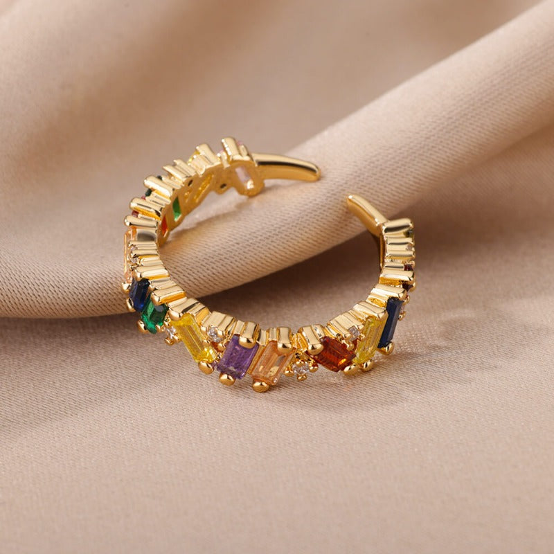 Women's 7 Chakras Ring