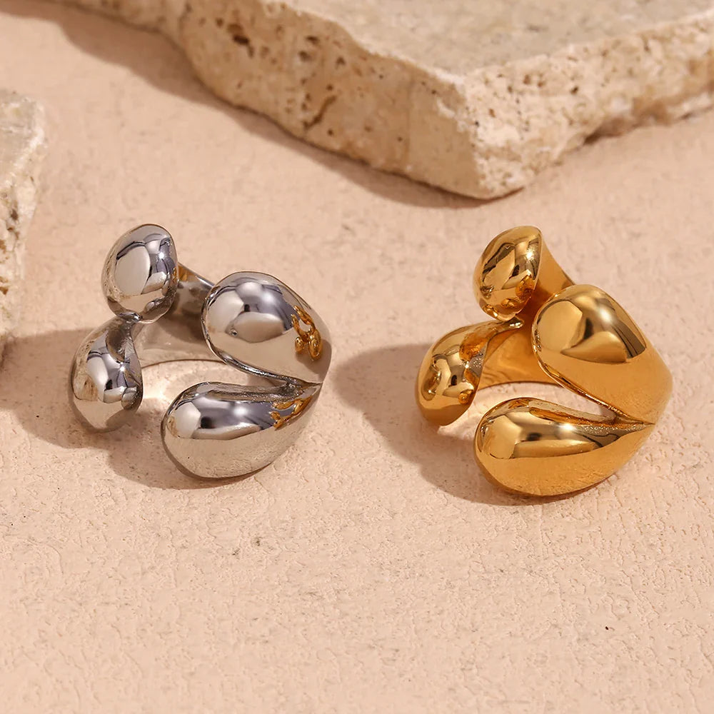 Original Ring Water Drop Silver
