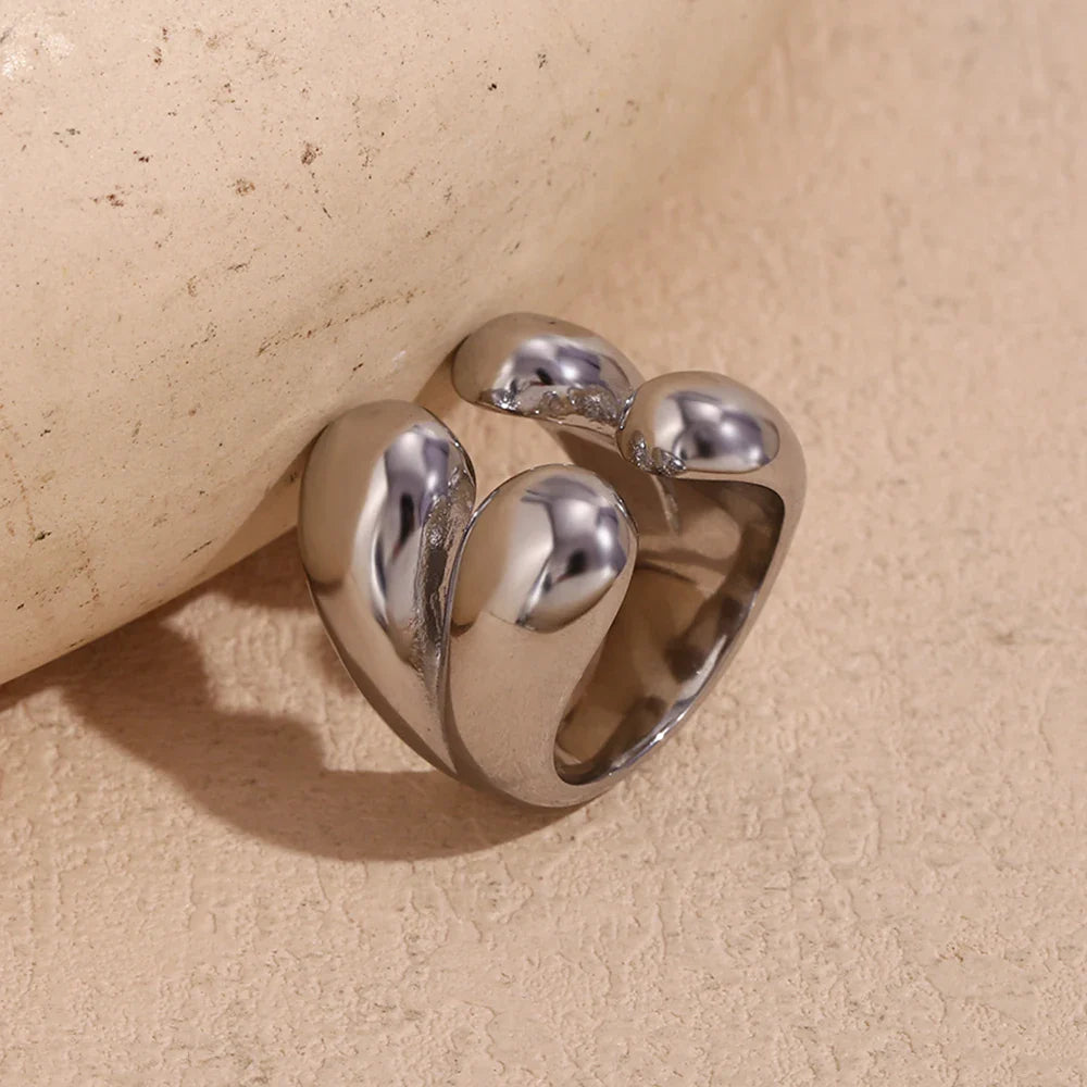 Original Ring Water Drop Silver