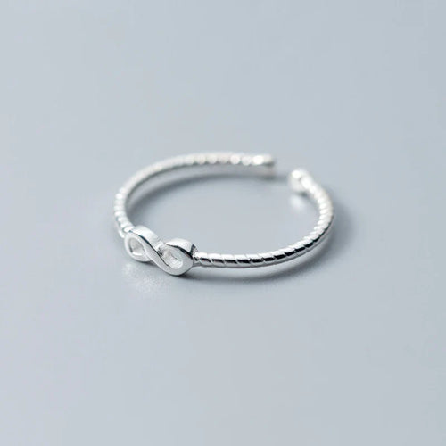 Women's Infinity Silver Ring