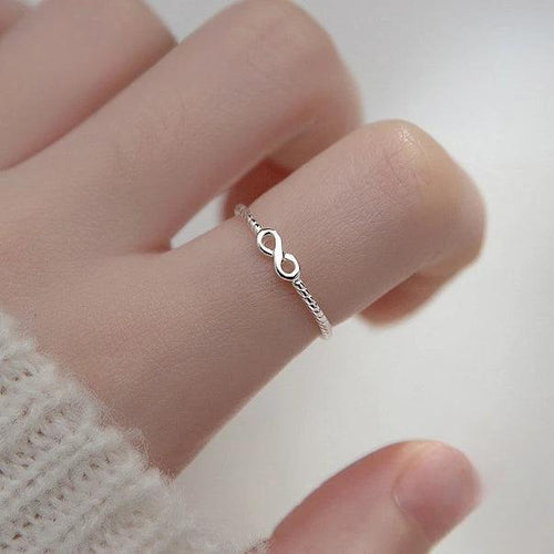 Women's Infinity Silver Ring