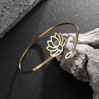 Fine Lotus Flower Women’s Ring gold