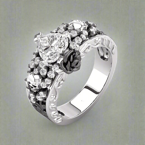 Black Gothic Women's Ring