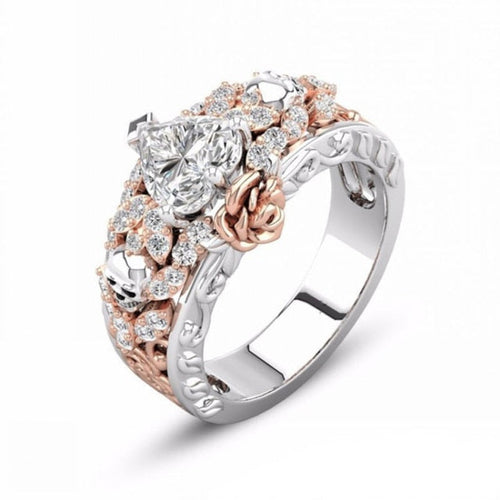 Rose Gold Gothic Women's Ring