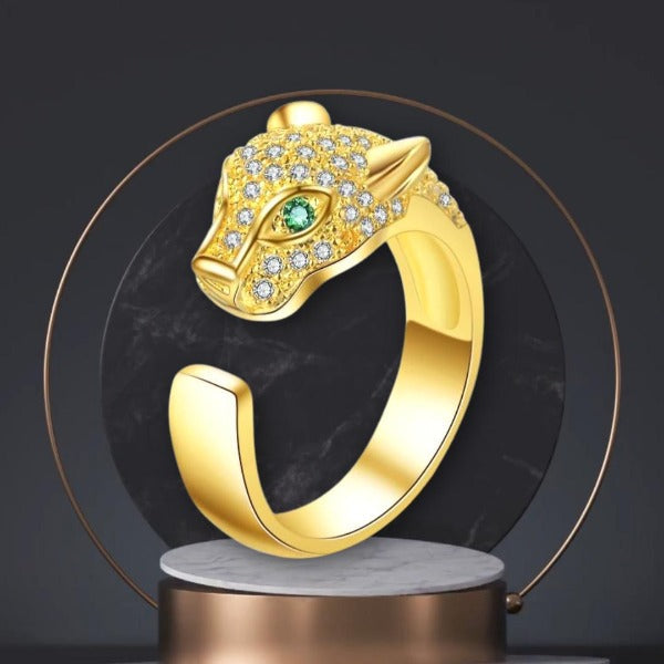 Leopard Ring in Gold