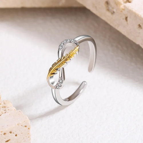 Infinite Feather Ring