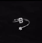 Women's initial ring b