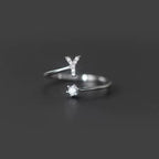 Women's initial ring y
