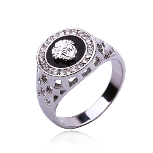 Lion Silver Ring