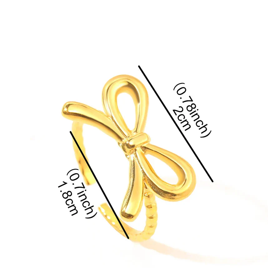 Women's bow ring