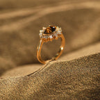 Women's Gold Tiger's Eye Ring