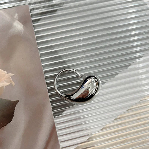 Original Ring Large Water Drop Silver