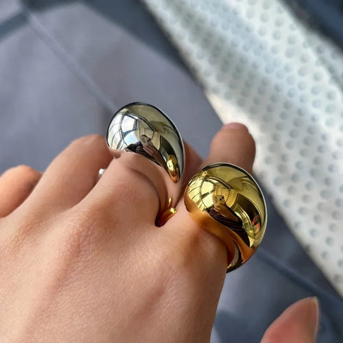 Original Ring Large Water Drop Gold