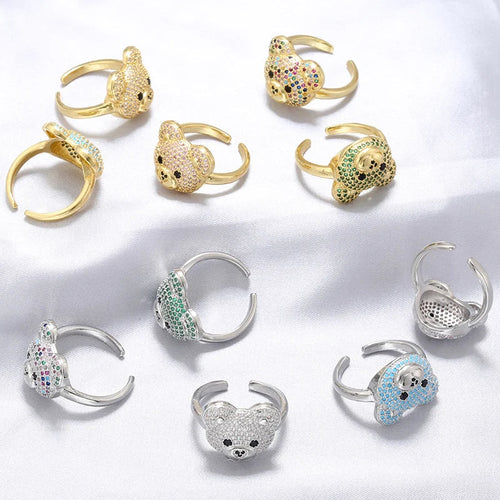 Bear Stone Ring
