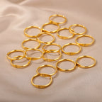 Women's initial ring