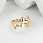 Hammerhead Shark Ring Gold