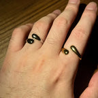 Retro Teardrop Ring 