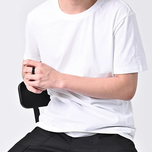 Black Rotating Anti-Stress Ring for Men