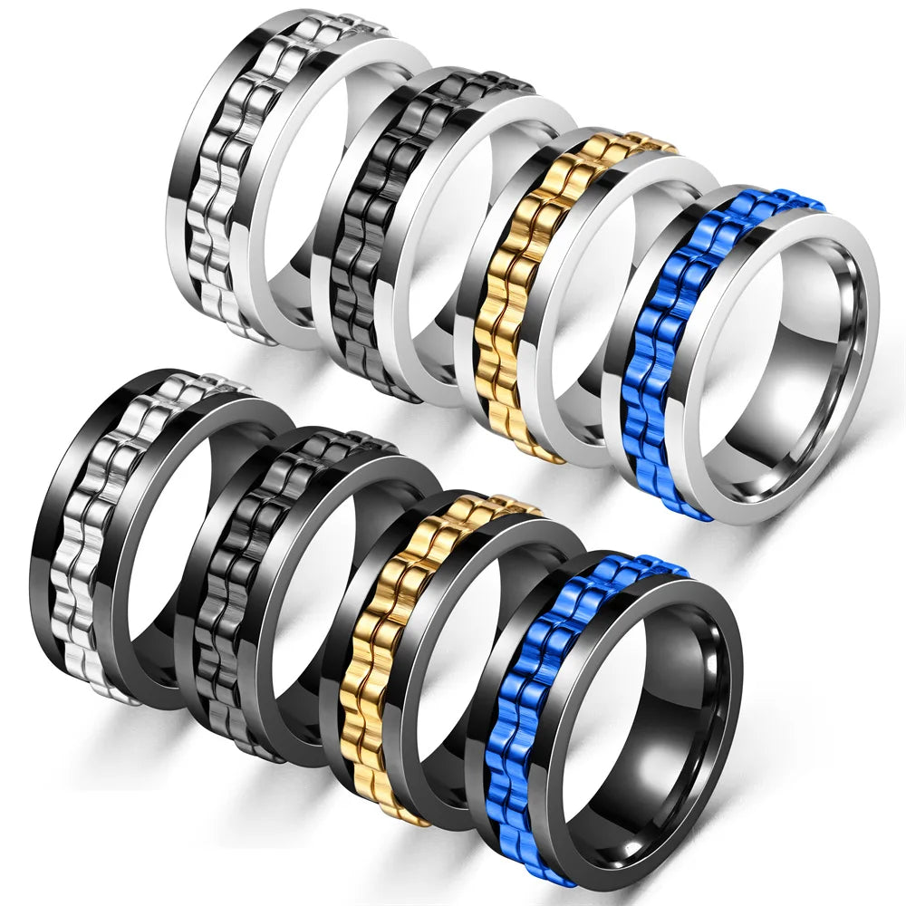 Spinner Ring for Men 