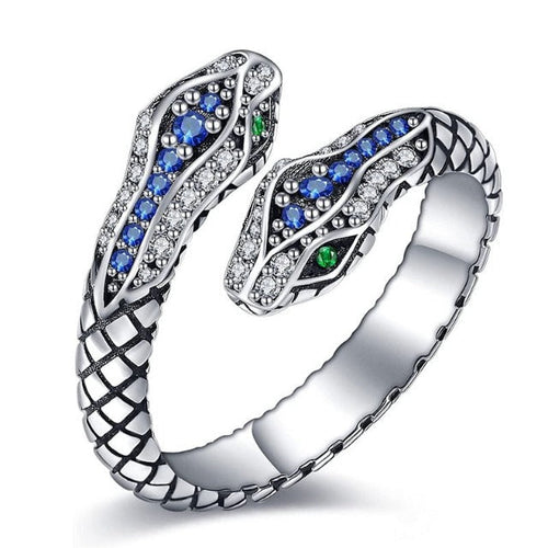 Silver Snake Ring for Women