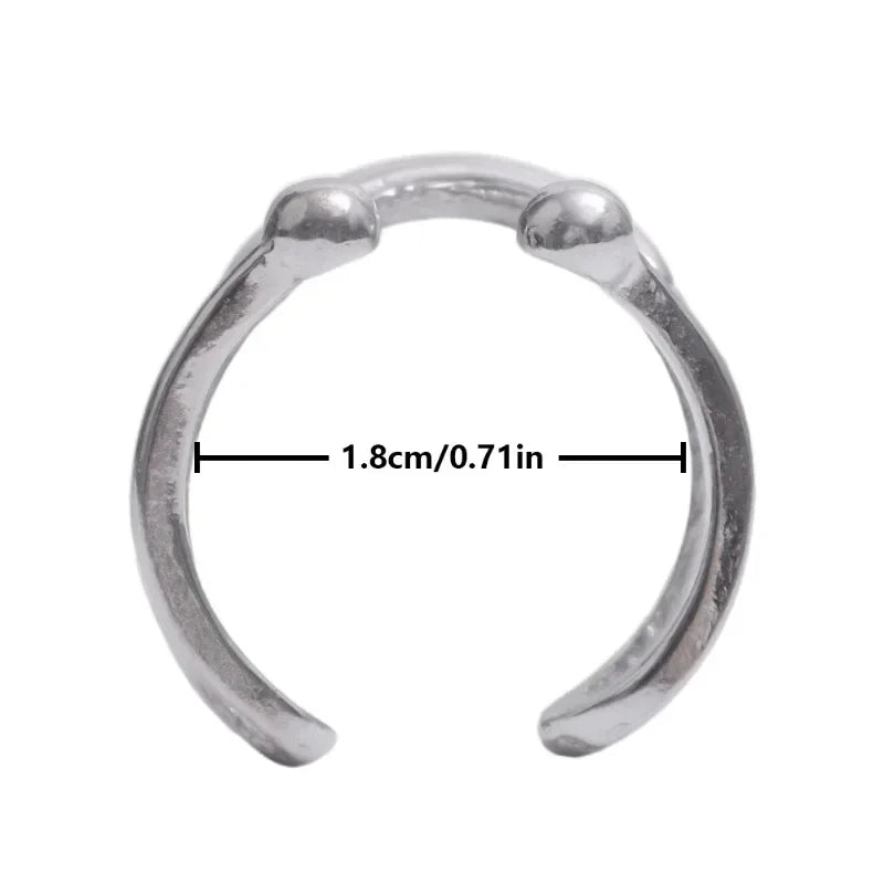 Smiley Smile Ring against Anxiety