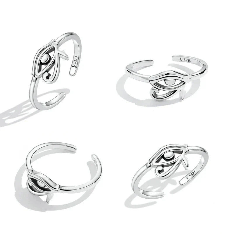 Egyptian-Style Horus Eye Ring