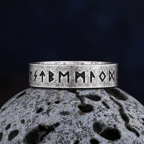 Men's Viking Runes Style Ring