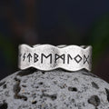 Viking Style Men's Rune Ring
