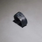 Black Buddha Head Ring