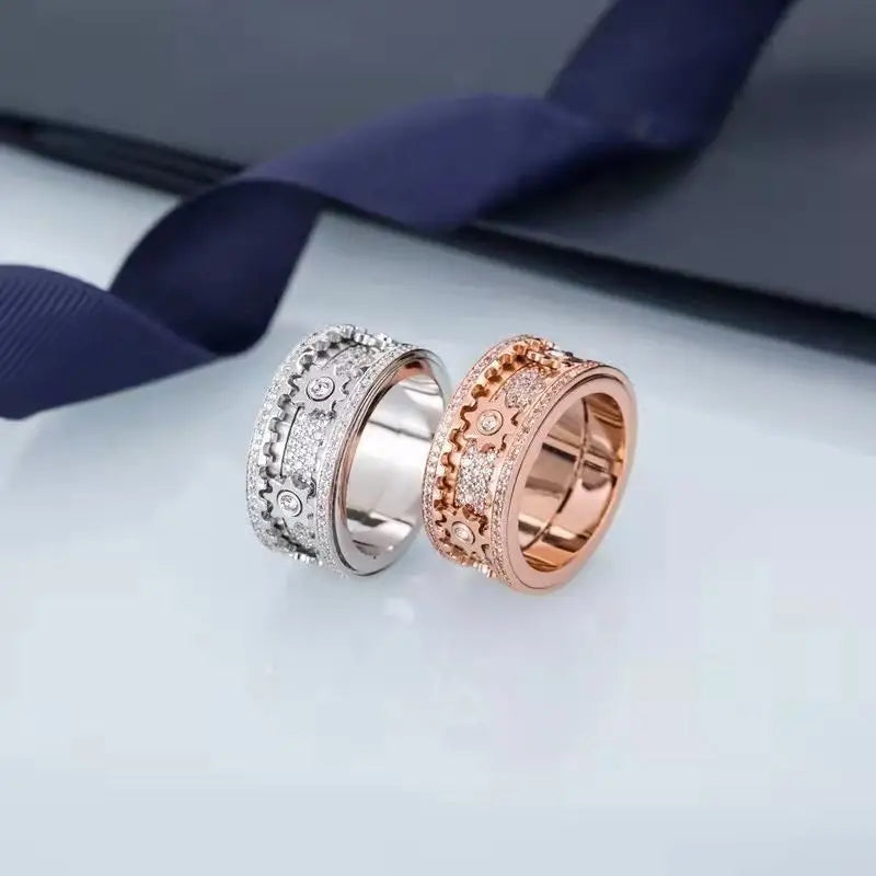 Rotating Ring "The Gears of Time" Anti-Stress