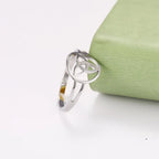 Triquetra Irish Trinity Knot Ring Silver